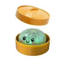 Glitter Dumpling Squishy Ultra Rare Gold Glitter Hidden Edition Dumplings Sensory Steamer Soft Tpr Dough Ball For Stress Relief