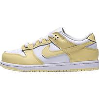 Nike Dunk Abrasion Resistant Low top Kids' Skateboarding Shoes Yellow Children Aged 3 7 Years Old FB9108-126 EU 29.5 beige
