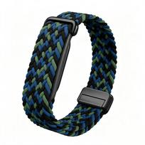Magnetinis Nailoninis Pintas Dirželis Google Fitbit Air Laikrodžiui Kvėpuojantis Sportinis Apyrankė Google Fitbit Air Laikrodžiui Correa For GoogleFitbit Air black