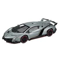 1/24 Scale Lamborghini Poison Veneno Car Alloy Car Diecast Metal Model Sound Light Pull Back Toy Collect Gift Box Ornaments Kids Toys pilka