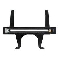 Heavy Duty Carbon Steel Brake Caliper Spreader Tool For Precise Adjustment And Reset Professional Mechanic Maintenance 1 black