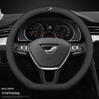 Steering Wheel Cover for 2021 Volkswagen Jetta (VS5/VA3/VS7) Default black