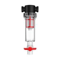 1/2 3/4 Female Thread Aquarium Feces Separator Precision Filtration Stainless Steel Filter Screen Sediment Water Filter gray