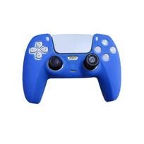 Rubber Soft Silicone Protective Cover for PS5 Controller Skin Gamepad Joystick Video Games Accessories for PS5 Control Covers Only  Cover balta