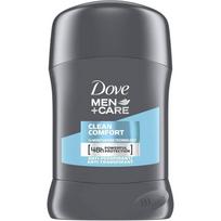 Dove Men Care Clean Comfort Stick Transparent Deodorant 50ml 6 pcs gray