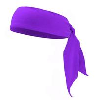 Greitai džiūstanti antiperspirantinė skara, kvėpuojanti teniso galvos juosta, sportinė pirato galvos juosta, tenisas violetinė