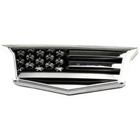 3D Metalinis JAV Vėliavos Automobilio Sparno Šoninis Emblemos Lipdukas Cadillac ATS CT4 CT6 CTS ESCALADE XT4 XT5 XT6 XTS Galinės Bagažinės Emblemos Lipdukai black