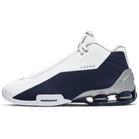 Nike Shox BB4 Retro 'Olympics' 2019 (Unisex) White / Metallic Silver-Midnight Navy Basketball Shoes AT7843 100 42.5 gray