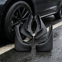 4 vnt. Priekiniai ir galiniai purvasaugiai Gynybinės automobilių dalys Ilgaamžės gray