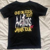 ONE OK ROCK Ambitions Japonijos turo marškinėliai Dvišaliai Pilno dydžio BL1528 M gray