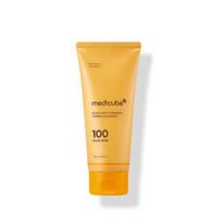 Medicube Kojic Acid Turmeric Vita Whip Cleanser 120g Brightening & Gentle Exfoliating Face Wash orange