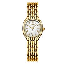 Light Luxury Fritillary Watch Women'S Small Sugar Cube Watch High-End Bracelet Watch Exquisite Fashion Waterproof Quartz Watch beige