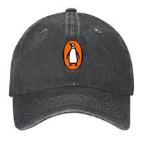 New Random House Penguin Baseball Cap Anime Hat Icon hard hat Thermal Visor Hats For Women Unisexs gray