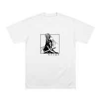Unisexs Game Final Fantasy Vii Tshirts Sephiroth Graphic Cotton Short Sleeve Oneck Top Shirts Unisex Short Sleeve Tee Streetwear 3XL black