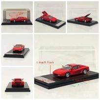 Hone Model 1/64 Scale For Testarossa F110 Lhd Diecast Models Car Miniature Limited Collection white