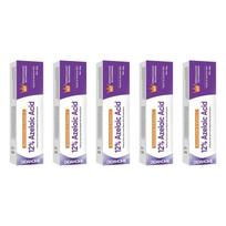 12% Azela-San Cream | Oily Skin | Sebum/Pore Control/Blemish Care | Hypoallergenic Daily Tone-Up Cream DIDAHOME, 20g, 5 pcs purple