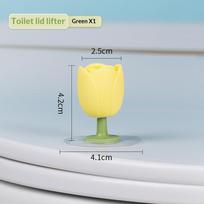 Toilet Lid Lifter, No Dirty Hands, Toilet Hand-Held Magic Tool, Home Smart Toilet Seat, Silicone Toilet Lid Ppener beige