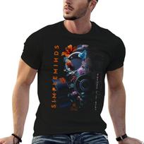 Simple Minds - Direction of the Heart T-Shirt man graphic t shirt cotton t shirt man cotton t s L black