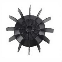 Air Compressor impeller, Cooling Fan, engine vane, sturdy, Low Noise Black 11.5x1.35cm A Black Straight 21.3x2.4cm