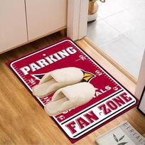 Arizona Cardinals Logo Rug Game Carpet, Floor Mat for Bedroom Living Room Entryway Rug, Home Decor Idea Gift for Christmas birthday 40cmx60cm