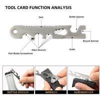 Piston Fire Starter Fire Starting Tool Kit with Compass Multifunctional Card Tinder Carbon Cloth Lubricating Oil sidabras