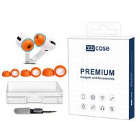 XDcase 3 Pairs Replacement Memory Foam Ear Tips Kit, S/M/L Size, Cleaning Pen Color Random For AirPods Pro 1 / 2 white