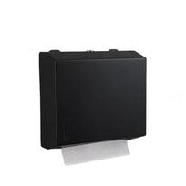 Nerūdijančio plieno sieninis servetėlių dozatorius Viešbučio vonios kambariui Komerciniam naudojimui 304 klasės Vandeniui atsparus Užrakinamas 101201 Gunmetal Black 0.6mm