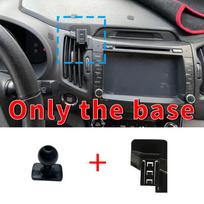 Support GPS Support de Navigation Accessoires Automobiles pour Kia Sportage R 3 SL 2011 2012 2013 2014 2015 2016 Support de Téléphone Portable Only Base gray