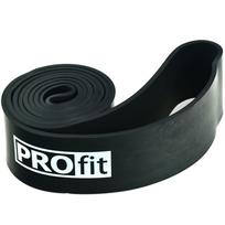 Gum Profit Power Band juoda 208x0,45x6,4 cm SL2607