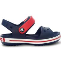 Sandalai vaikams Crocs Crocband Sandalai vaikiški tamsiai mėlyni raudona 12856 485
