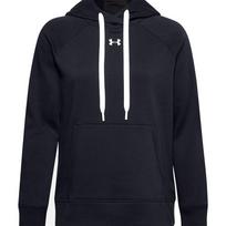 Megztiniai moteriški Under Armour Rival Fleece Hb Hoodie juodas 1356317 001