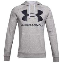 Megztiniai Vyriški Under Armour Rival Fleece Big Logo Hd Grey 1357093 011