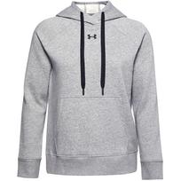 Megztinis moteriškas Under Armour Rival Fleece Hb Hoodie pilkas 1356317 035