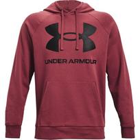 Megztiniai vyrai Under Armour Rival Fleece Big Logo HD bordo spalvos 1357093 652