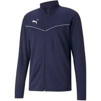Megztiniai vyrai Puma teamRISE Training Poly Striukė tamsiai mėlyna 657392 06
