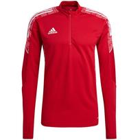 Megztiniai vyrai adidas Condivo 21 Training Top Primeblue raudona GH7155