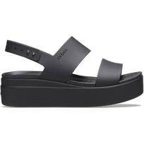 Sandalai moteriški Crocs Brooklyn Low Wedge juoda 206453 060