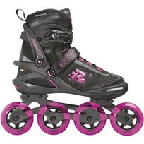 Inline pačiūžos Roces Pic Tif Woman juoda&rožinė 400852 01