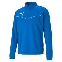 Megztiniai vyrai Puma teamRISE 1 4 Zip Top mėlyna 657394 02