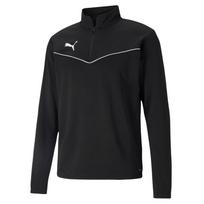 Megztiniai vyrai Puma komandaRISE 1 4 Zip Top juoda 657394 03