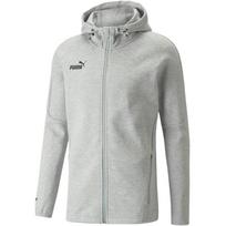 Megztiniai vyrai Puma komanda FINAL Casuals Hooded Jkt pilka 657383 33