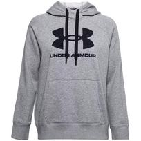 Megztiniai moteriški Under Armour Rival Fleece Logo Hoodie pilka 1356318 035