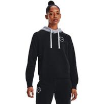 Megztiniai moteriški Under Armour Rival Fleece CB Hoodie juodas 1373031 001