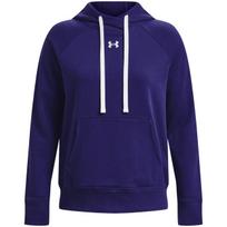 Megztiniai moteriški Under Armour Rival Fleece HB Hoodie tamsiai mėlyna 1356317 468