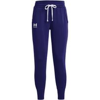Kelnės moteriškos Under Armour Rival Fleece tamsiai mėlynos spalvos 1356416 468