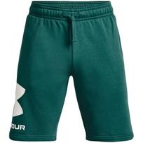 Šortai vyriški Under Armour Rival FLC Big Logo Šortai žalia 1357118 722