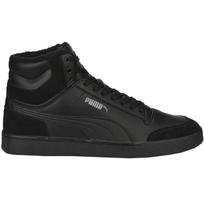 Batai vyriški Puma Shuffle Mid Fur juoda 387609 01
