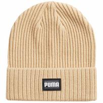 Kepurėlė Puma rimbuotas klasikinis rankogalis beanie smėlio spalvos 024038 07