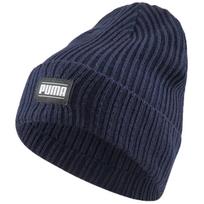 Kepurėlė Puma rimbuotas klasikinis rankogalis beanie tamsiai mėlynas 024038 02