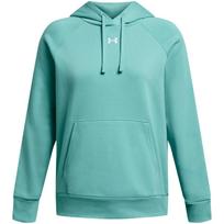 Megztiniai moteriški Under Armour Rival Flecce Hoodie mint 1379500 482